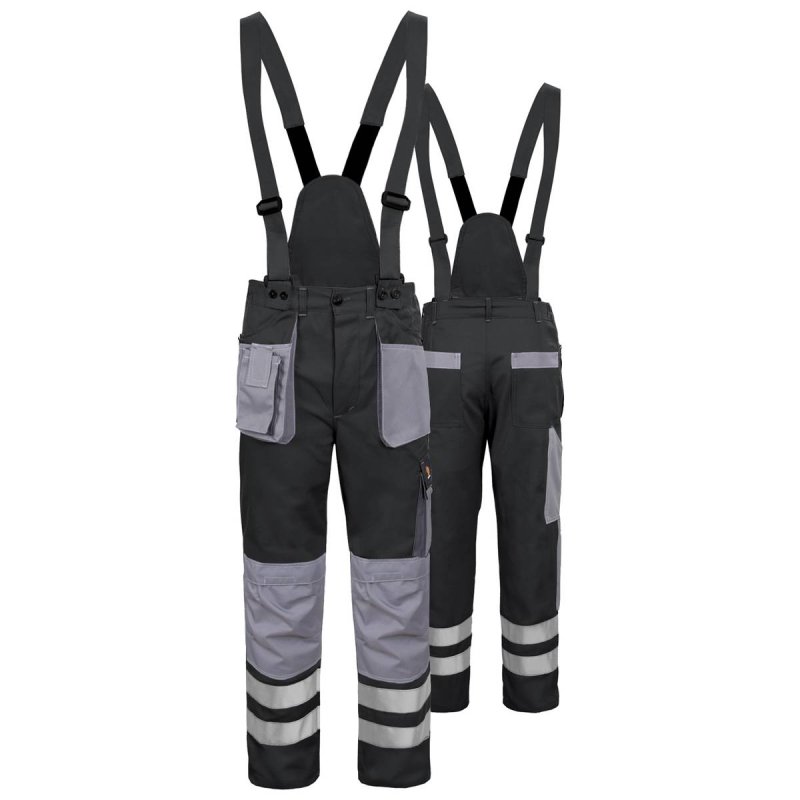SPODNIE DO PASA PROMAN DUAL COTTON 250 SZARE