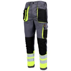 SPODNIE DO PASA PROMAN STRETCH 250 SZARY HV