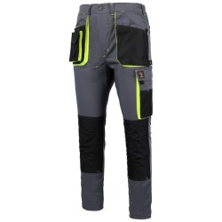 SPODNIE DO PASA PROMAN STRETCH 250 SZARY ŻÓŁTY