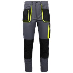 SPODNIE DO PASA PROMAN STRETCH 250 SZARY ŻÓŁTY