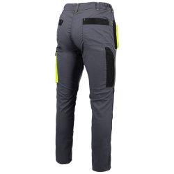 SPODNIE DO PASA PROMAN STRETCH 250 SZARY ŻÓŁTY