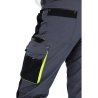SPODNIE DO PASA PROMAN STRETCH 250 SZARY ŻÓŁTY