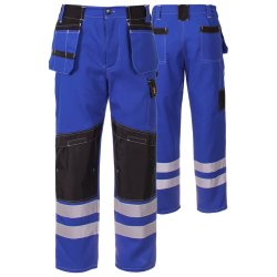 SPODNIE DO PASA PROMONTER COTTON 250 NIEBIESKIE
