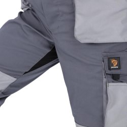 SPODNIE OGRODNICZKI PROMAN STRETCH 250 SZARY