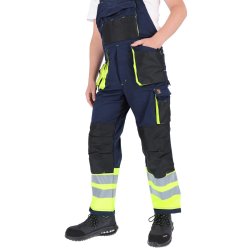 SPODNIE OGRODNICZKI PROMAN STRETCH 250 GRANATOWY HV