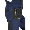 SPODNIE OGRODNICZKI PROMAN STRETCH 250 GRANATOWY HV