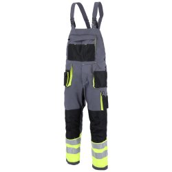 SPODNIE OGRODNICZKI PROMAN STRETCH 250 SZARY HV
