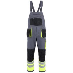 SPODNIE OGRODNICZKI PROMAN STRETCH 250 SZARY HV