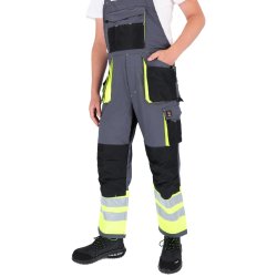 SPODNIE OGRODNICZKI PROMAN STRETCH 250 SZARY HV