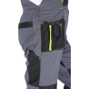 SPODNIE OGRODNICZKI PROMAN STRETCH 250 SZARY HV