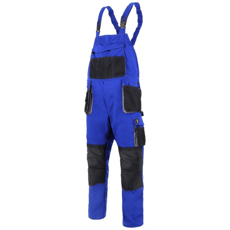 SPODNIE OGRODNICZKI PROMAN STRETCH 250 NIEBIESKI