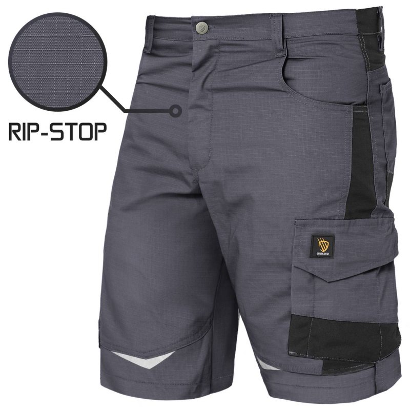 SPODNIE KRÓTKIE HELICON RIP-STOP GRAY