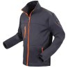 Szara kurtka robocza softshell oddychająca