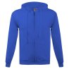 BLUZA Z KAPTUREM ZAPINANA 280G NIEBIESKA
