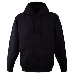 BLUZA Z KAPTUREM 280G CZARNA