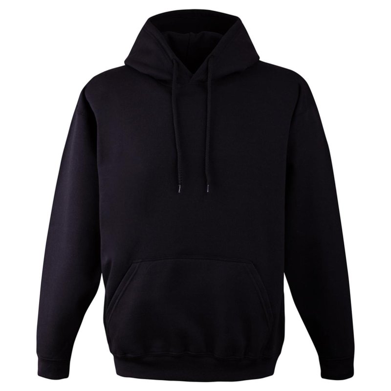 BLUZA Z KAPTUREM 280G CZARNA