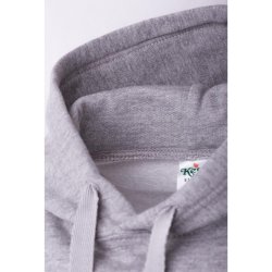 BLUZA Z KAPTUREM 280G SZARA