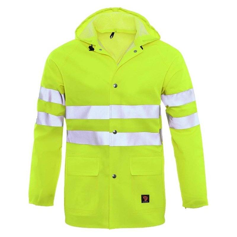 PROBALTIC KURTKA PRZECIWDESZCZOWA FLUO YELLOW
