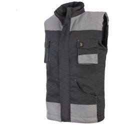 BEZRĘKAWNIK OCIEPLANY PROMAN 260 CHARCOAL