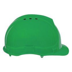 HEŁM PRZEMYSŁOWY BRATEK-3 Z PASKIEM ZIELONY
