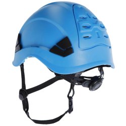 HEŁM OCHRONNY DO PRACY NA WYSOKOŚCI SALLET NIEBIESKI