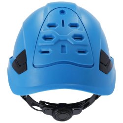 HEŁM OCHRONNY DO PRACY NA WYSOKOŚCI SALLET NIEBIESKI