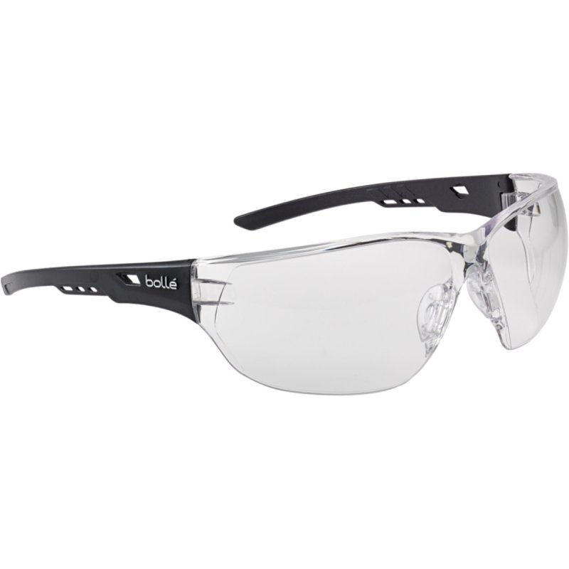 OKULARY OCHRONNE BOLLE NESSPSI (PRZEZROCZYSTE) BLACK