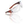 OKULARY OCHRONNE BOLLE RUSH 2.0 (PRZEZROCZYSTE) BLACK/RED
