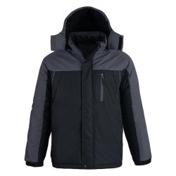 KURTKA OCIEPLANA SILVENA BLACK