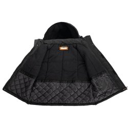 KURTKA OCIEPLANA SILVENA BLACK